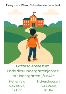 Kindergartengottesdienste
